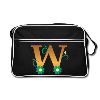 W - Sac Retro - noir/blanc - Devant