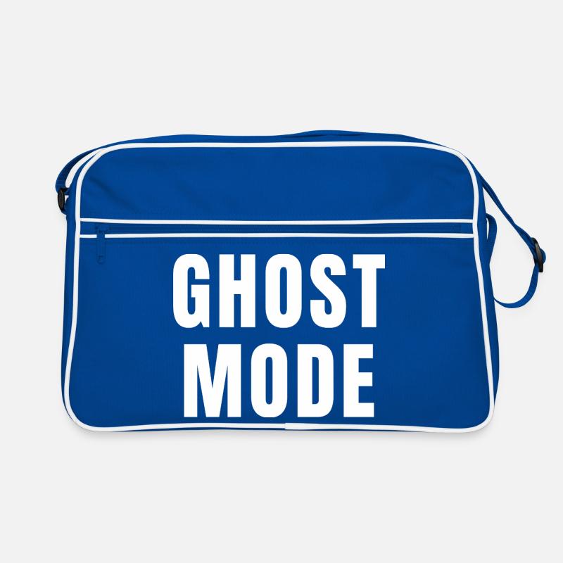 Ghost Mode Focus Power Mindset Success Growth Retro Bag