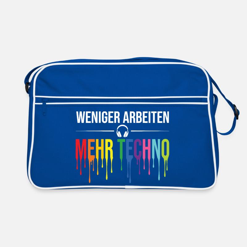 Less work, more techno – Rave Statement Retro Bag