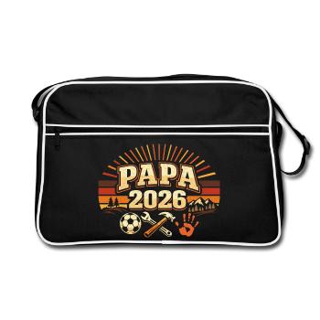 Papa 2026 - Sac Retro - noir/blanc - Devant