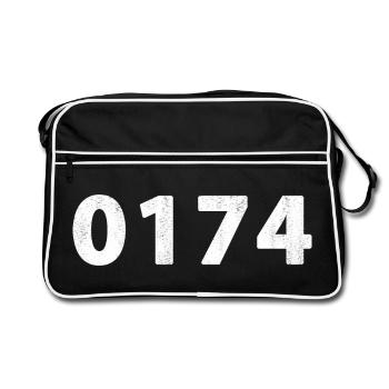 0174 Naaldwijk Monster Wateringen Poeldijk De Lier - Sac Retro - noir/blanc - Devant