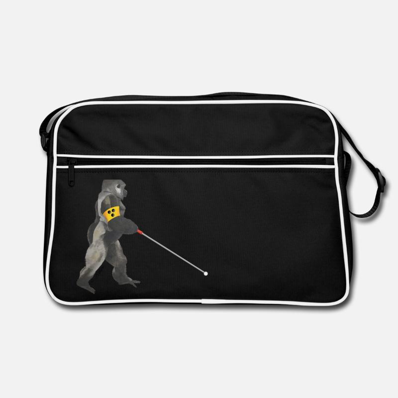 blinder Gorilla Retro Tasche