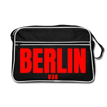 Berlin 030 - Sac Retro - noir/blanc - Devant