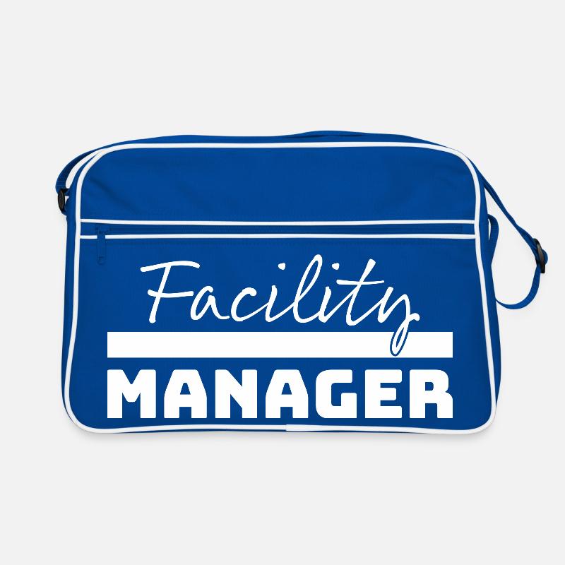Tshirt Facility Manager white Retro Bag