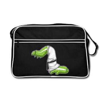 Caterpillar Karaté Arts Martiaux - Sac Retro - noir/blanc - Devant