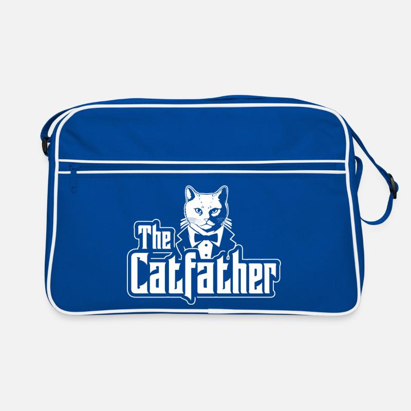Le Père-Chat Papa Chat Propriétaire de Chat Sac Retro