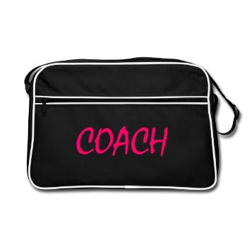 COACH - Sac Retro - noir/blanc - Devant
