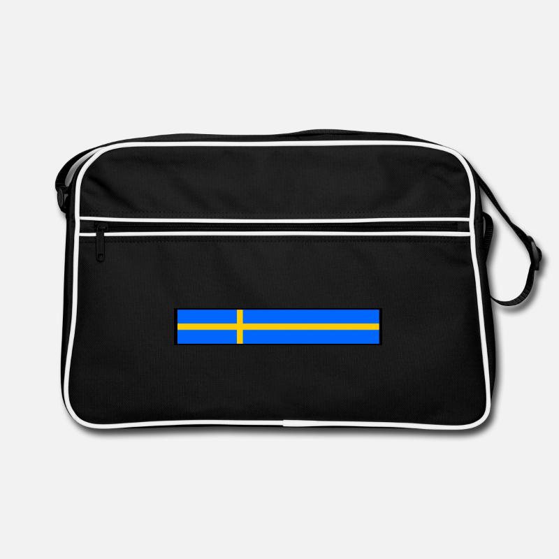 Drapeau suède Sac Retro