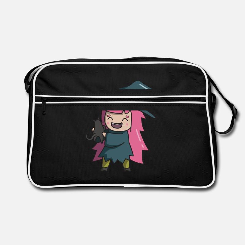 Costume de sorcière d'halloween Sac Retro
