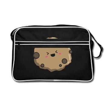 Biscuit Kawaii - Sac Retro - noir/blanc - Devant