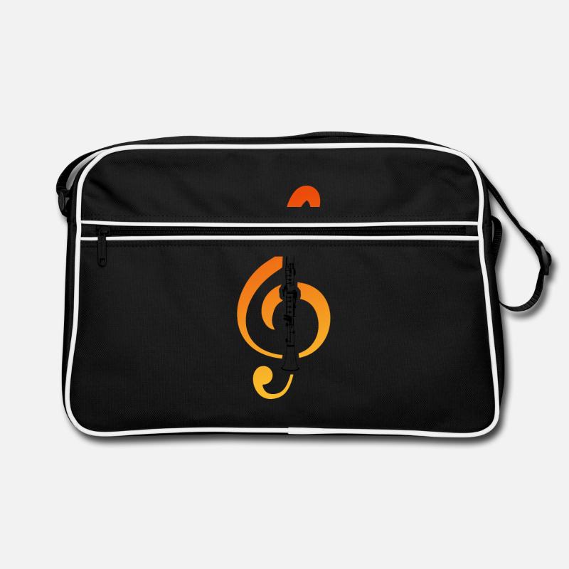 Klarinette Retro Tasche
