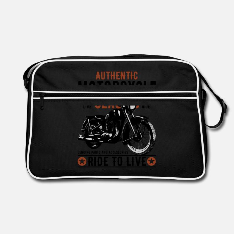 Motorcycle Motorcycle Biker Motorcyclist Gift Retro Bag