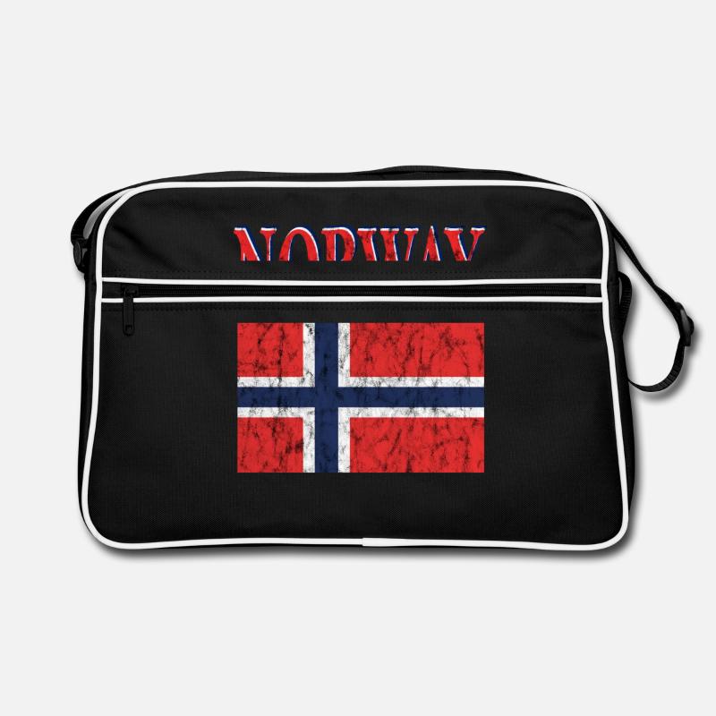 Norway vintage drapeau Sac Retro