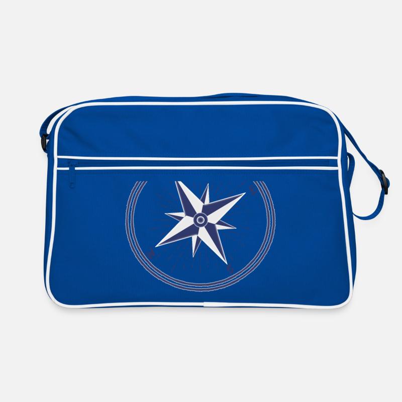 Windrose Maritim Retro Tasche