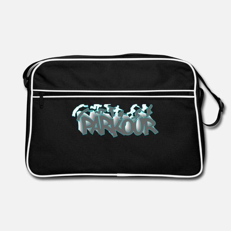 Parkour Obstacle Course Freerunning Retro Bag