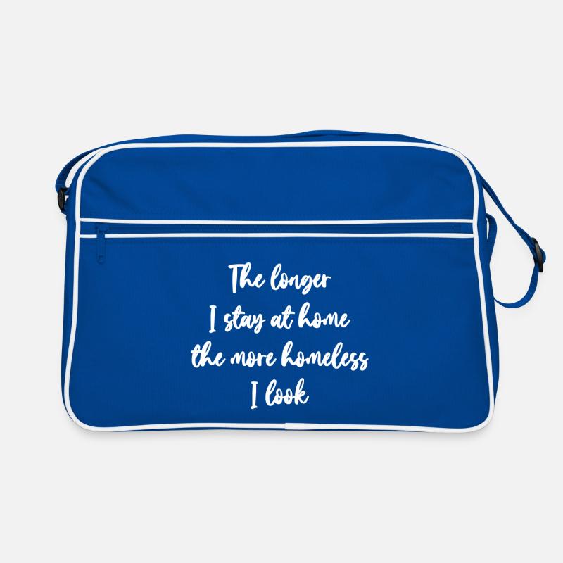 Plus je reste à la maison Sac Retro
