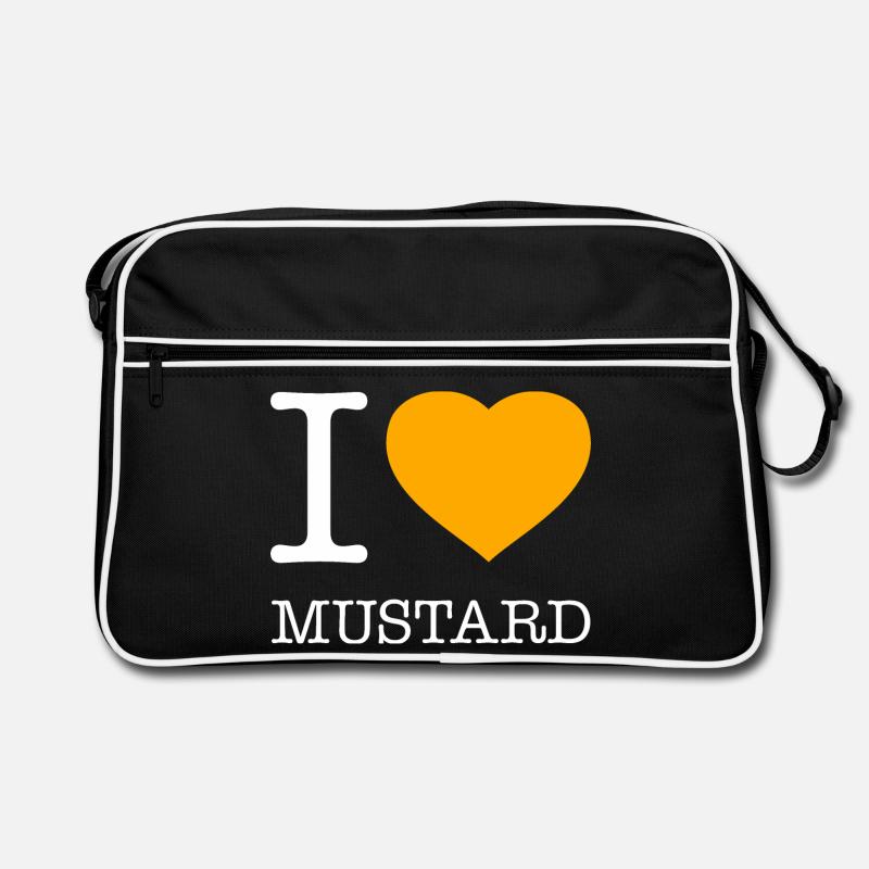 J’AIME LA MOUTARDE Senf Sac Retro