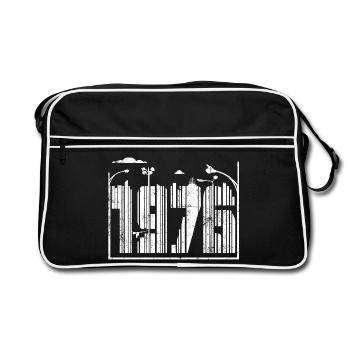 Millésime 1976 - Sac Retro - noir/blanc - Devant