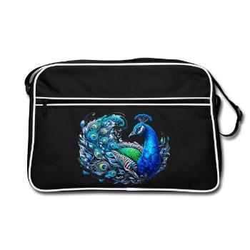 Paon - Sac Retro - noir/blanc - Devant