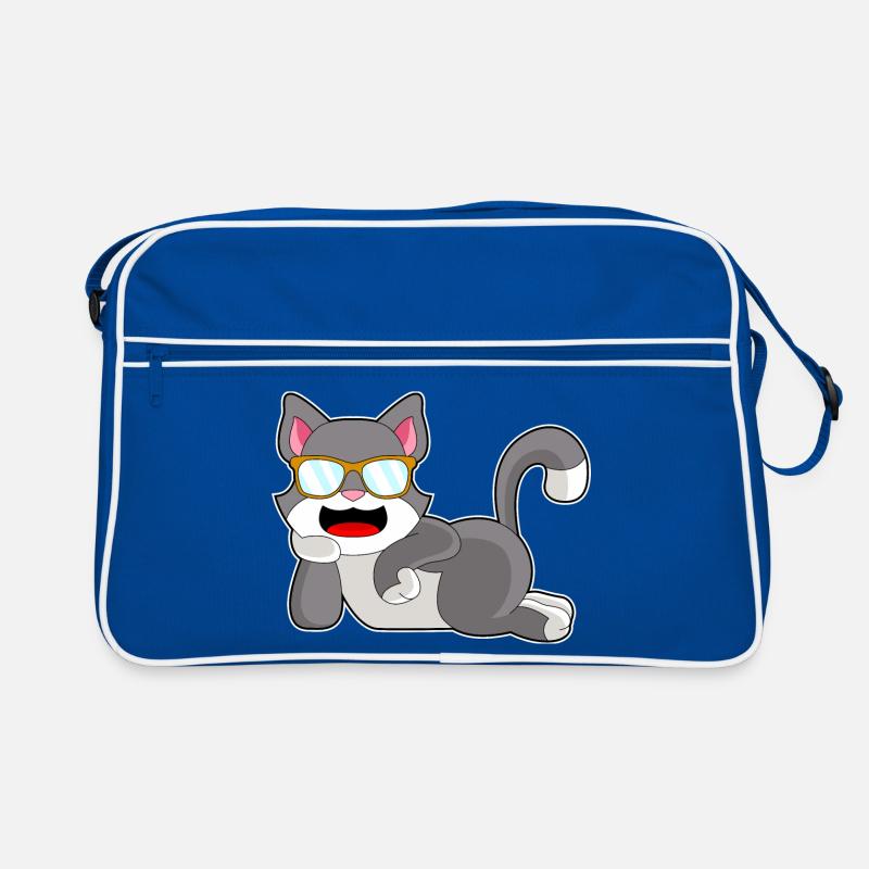 Lunettes de soleil chat Sac Retro