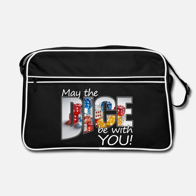 Boardgamer - May the dice be with you! Retro Bag