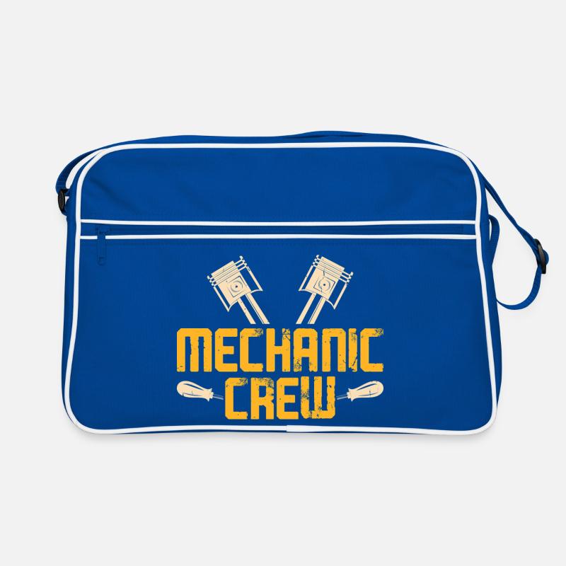 Car Mechanic Mechatronics Technician Screwdriver Gift Retro Bag
