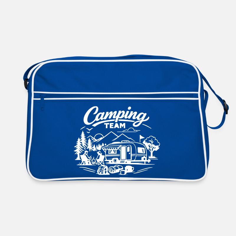 Camping Team Retro Tasche