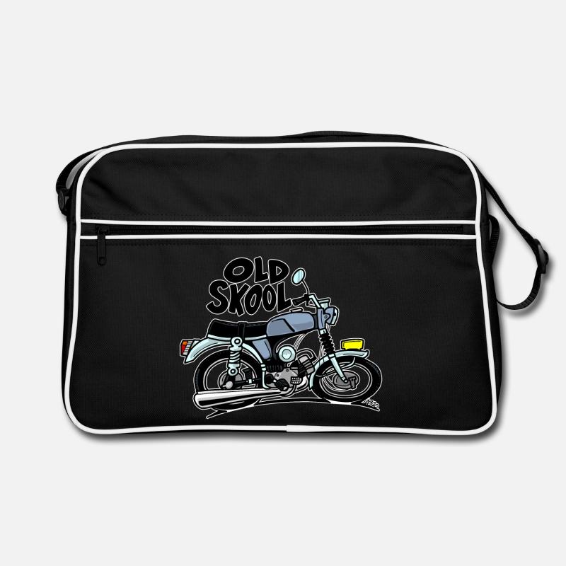 0897 cyclomoteur 50cc couleur OLD SKOOL Sac Retro