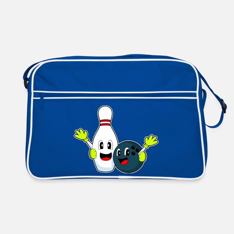 Quille à boule de bowling Sac Retro