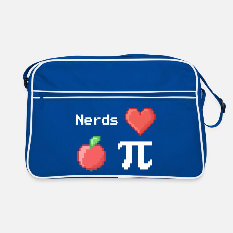 Les nerds adorent Apple Pi Pi Pi Dictons Math Pixel Sac Retro