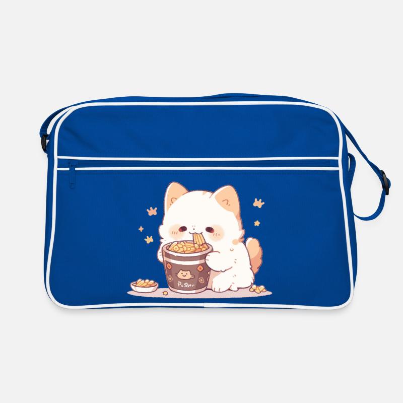 Chats spaghetti - Le chat s’amuse avec le passé Sac Retro