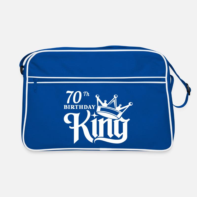 Roi du 70e anniversaire Sac Retro