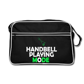 Choir Music Instrument Handbell Choir - Retro Bag - black/white - Front