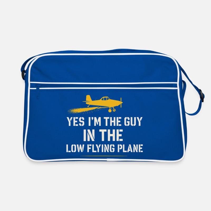 Ländliche Luftfahrt Landwirtschaft Pilotgeschenk Retro Tasche