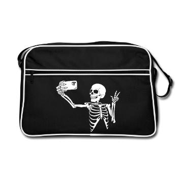 Un dernier selfie  - Sac Retro - noir/blanc - Devant