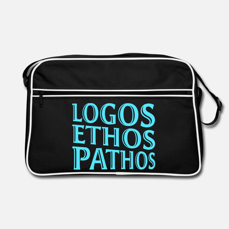 Logos Ethos Pathos Rhetoric Philosophy Student Retro Bag