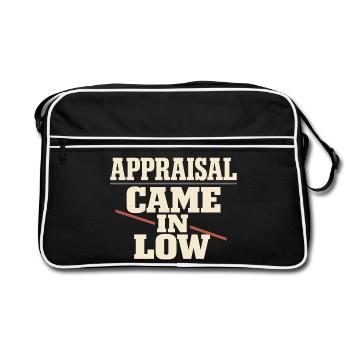 Mortgage Brokers, Loan Officers, - Retro Bag - black/white - Front