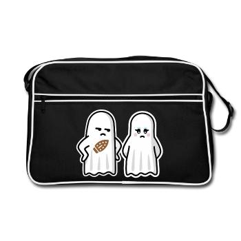 Repassage fantôme de fer plat - Sac Retro - noir/blanc - Devant