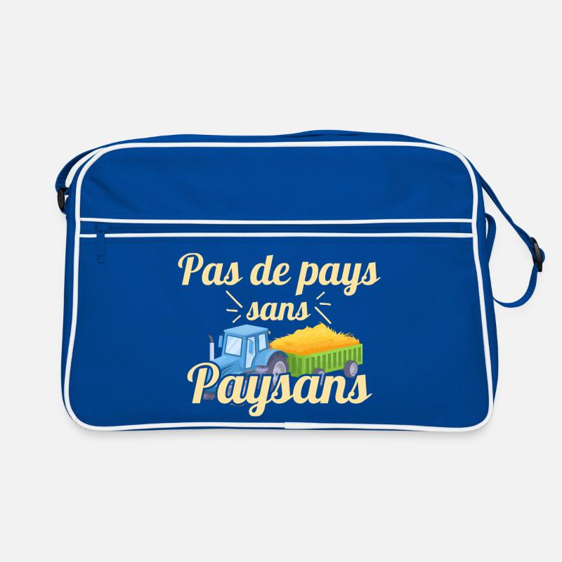 Pas de pays sans paysans Sac Retro