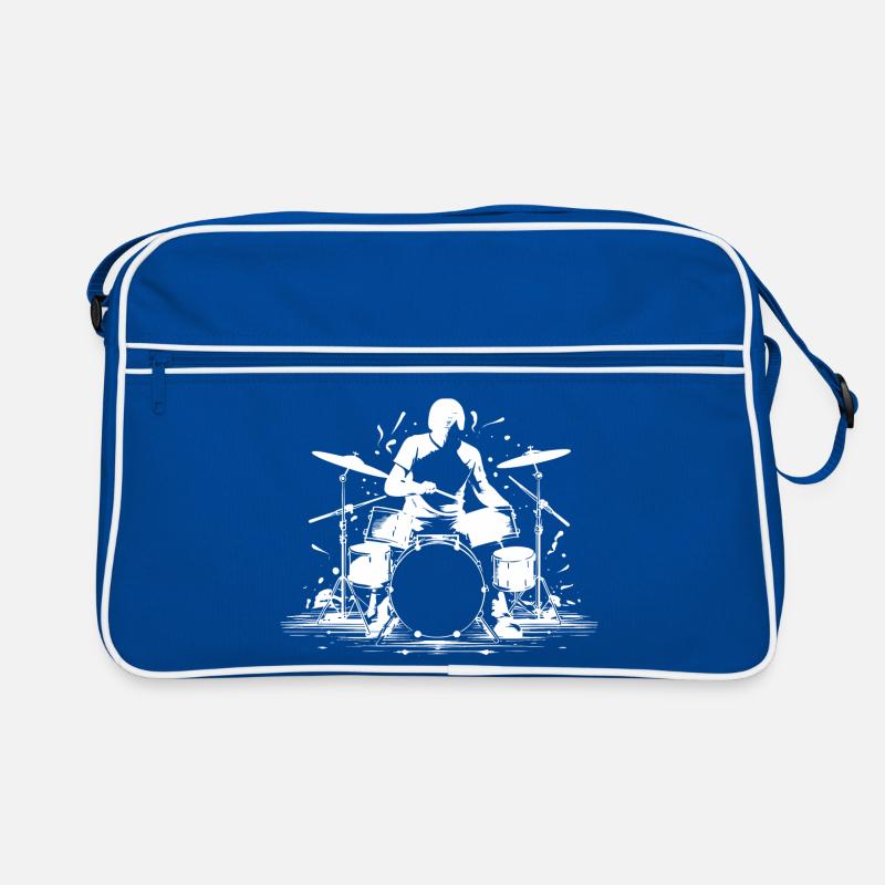 Graphiques Drummer Sac Retro