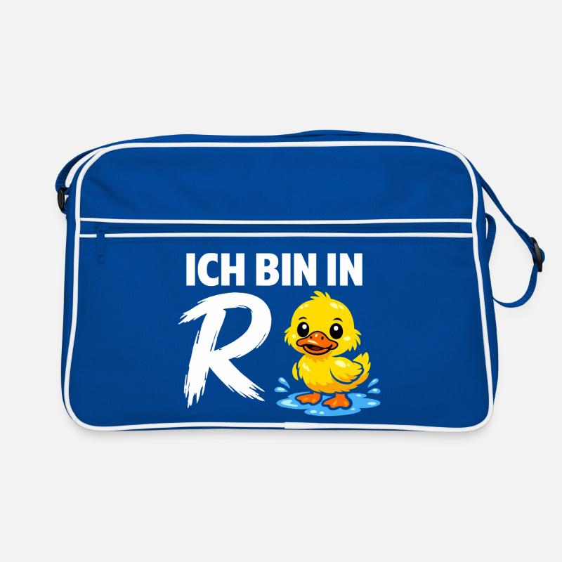 Rente Ente Ich Bin In Rente Geschenk Retro Tasche