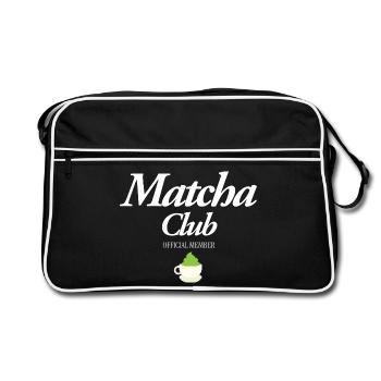 Matcha Club - Sac Retro - noir/blanc - Devant