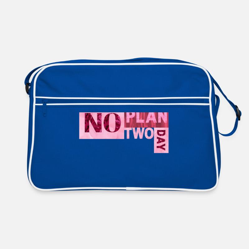 Pas de plan deux jours Sac Retro