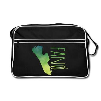Fanoe - Sac Retro - noir/blanc - Devant