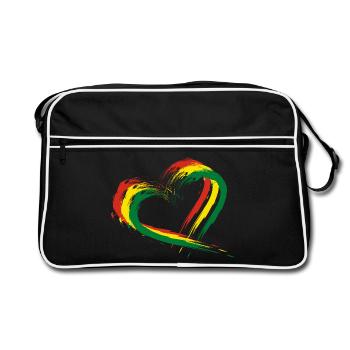 Bolivie - Sac Retro - noir/blanc - Devant