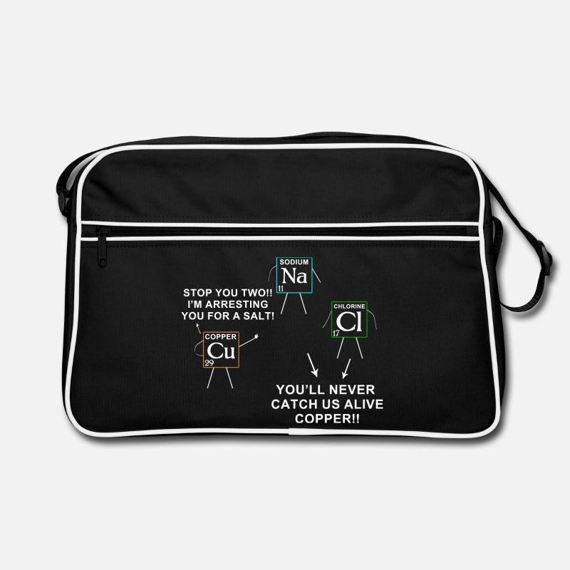 Wissenschaft Retro Tasche