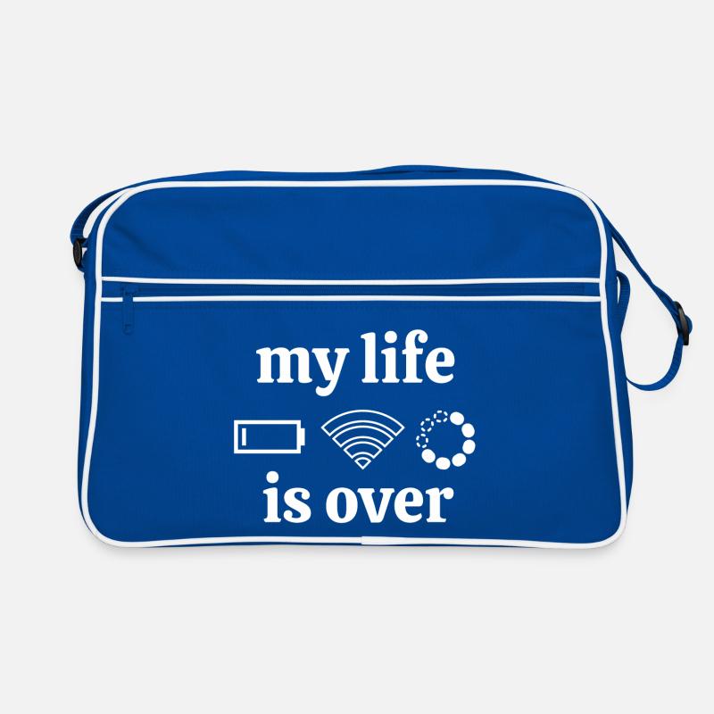 internet, internet connection, geek Retro Bag