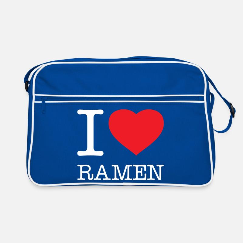I LOVE RAMEN Retro Bag