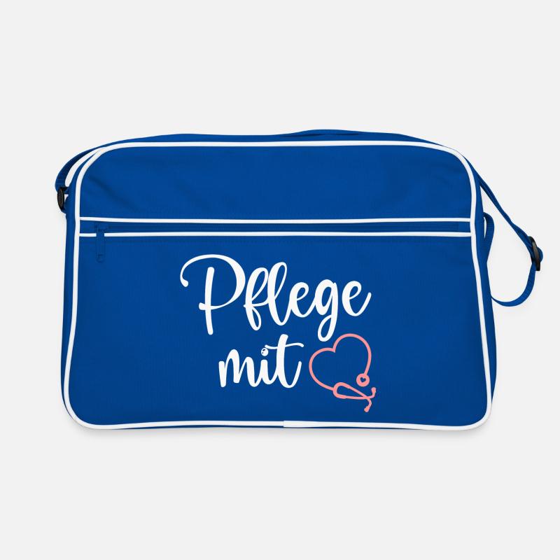 Pflege Krankenschwester Retro Tasche