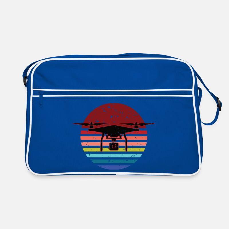 Vintage Drohne  Retro Tasche